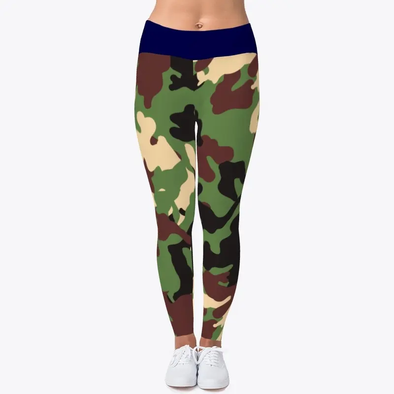 camo yoga pants